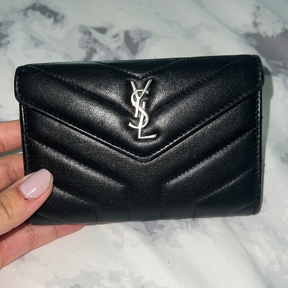 YSL mini envelope wallet